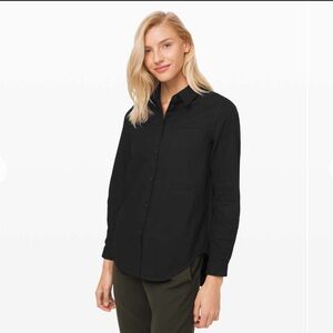 Lululemon on the move flannel shirt